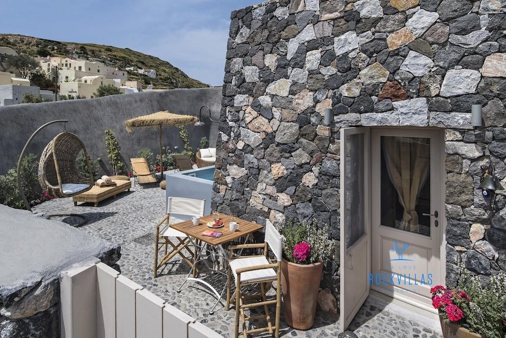 Rock Villas Complex - Private Luxe Top Retreat - Castle And Sea View Emporio (Santorini) Exterior foto