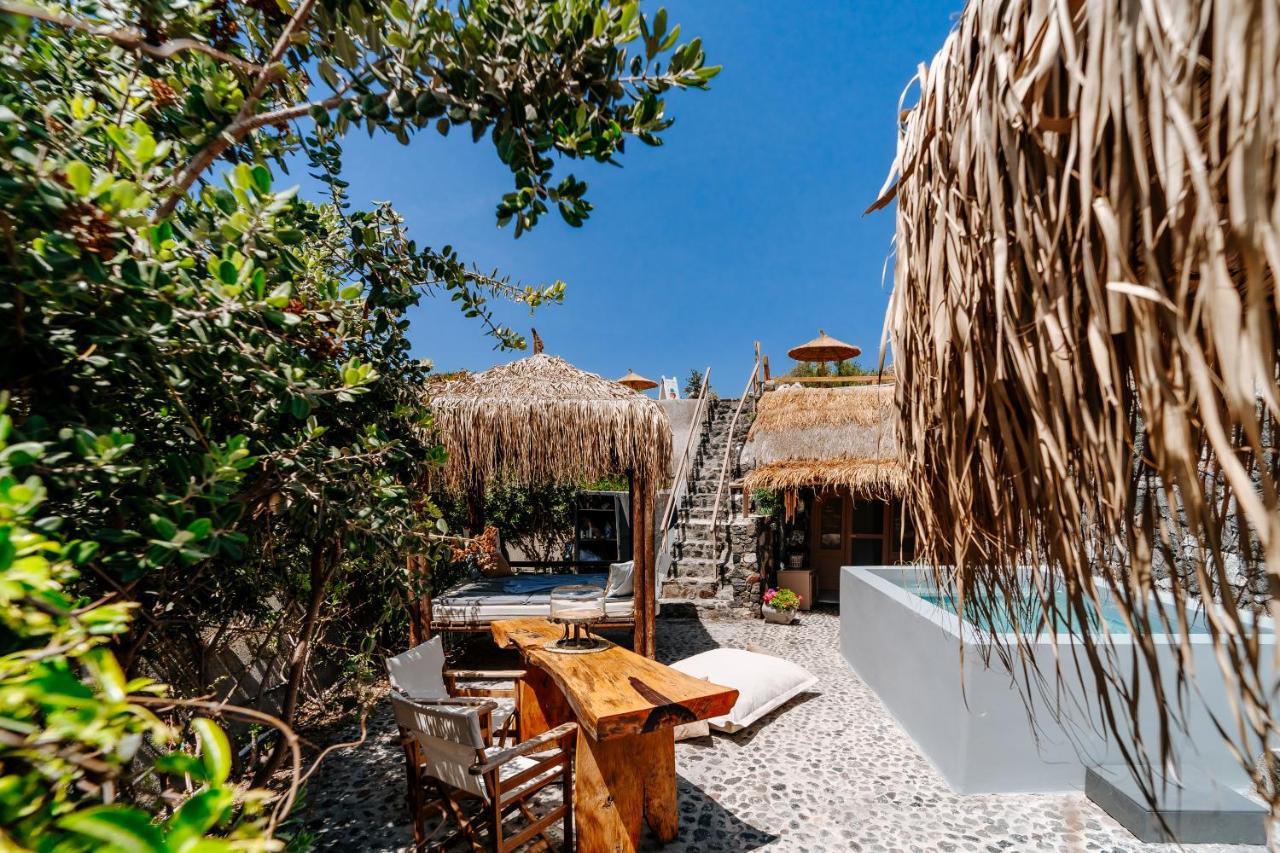 Rock Villas Complex - Private Luxe Top Retreat - Castle And Sea View Emporio (Santorini) Exterior foto