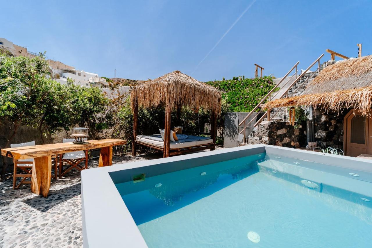 Rock Villas Complex - Private Luxe Top Retreat - Castle And Sea View Emporio (Santorini) Exterior foto