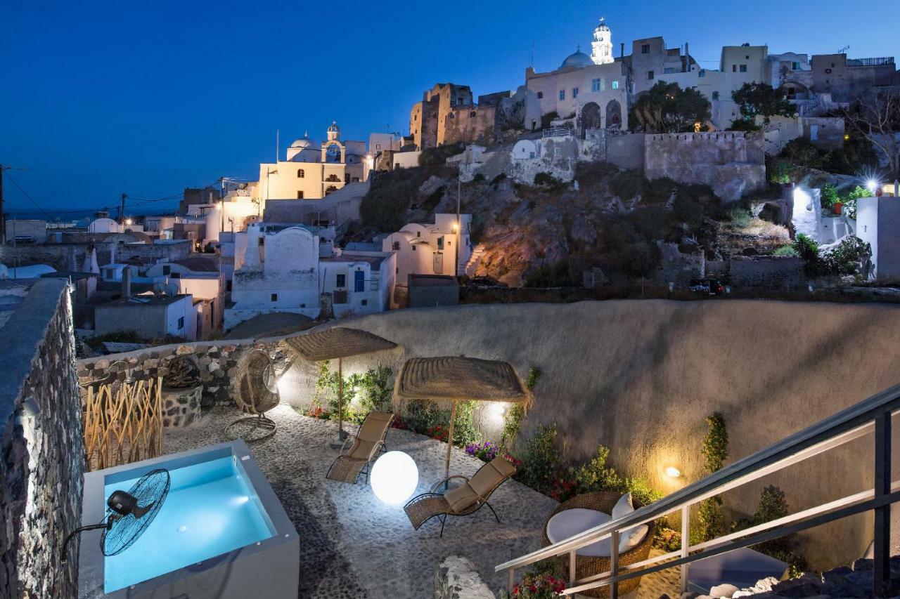 Rock Villas Complex - Private Luxe Top Retreat - Castle And Sea View Emporio (Santorini) Exterior foto